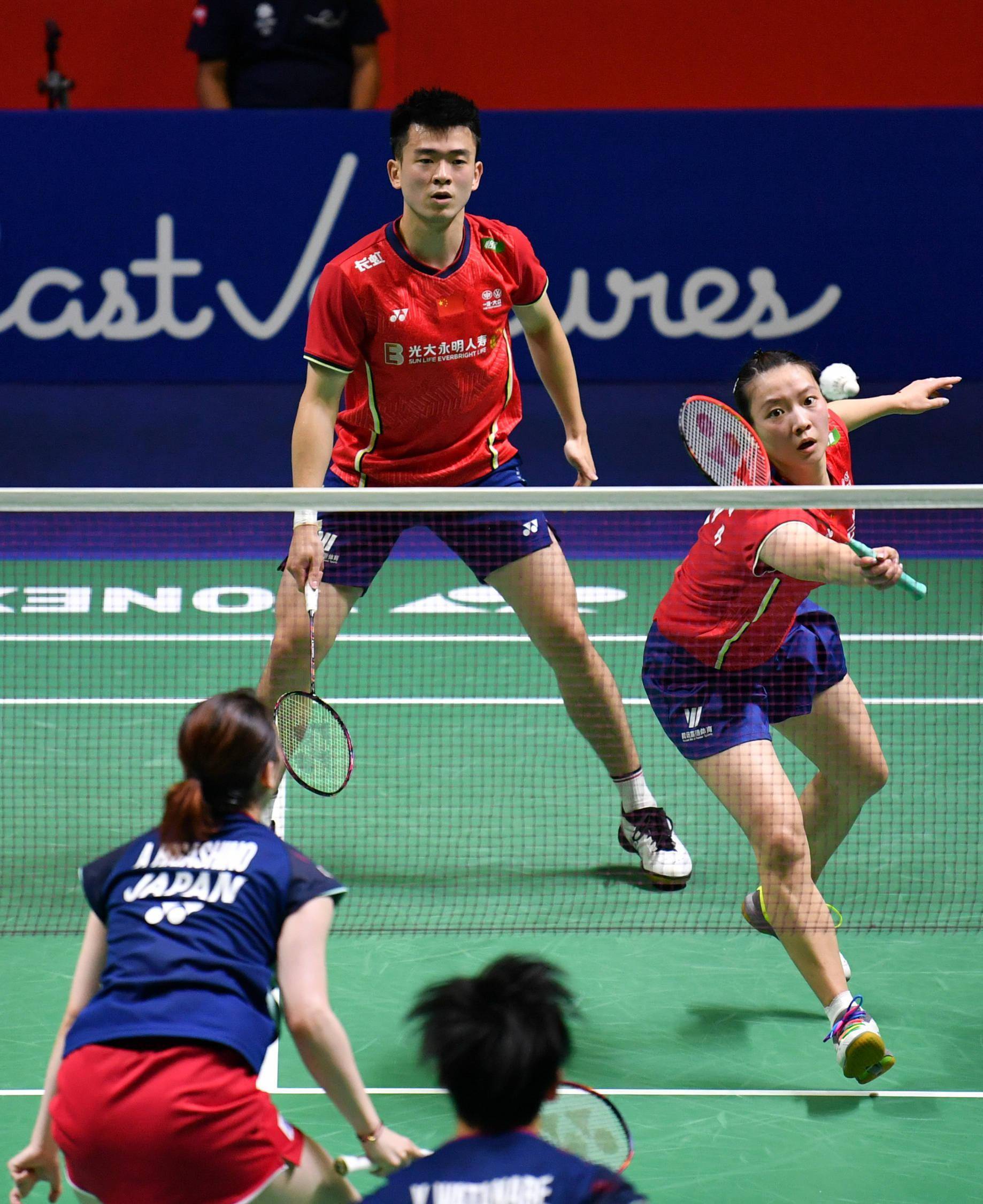 羽毛球印尼公开赛郑思维黄雅琼混双夺冠