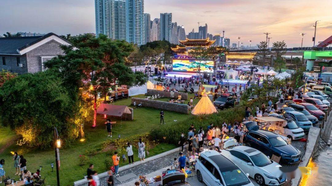 音乐美食集市露营都有北海这个夜市你打卡了吗