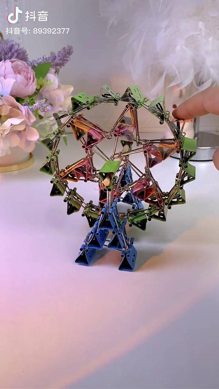 谁不想拥有一个属于自己的摩天轮呢!长尾夹摩天轮_长尾