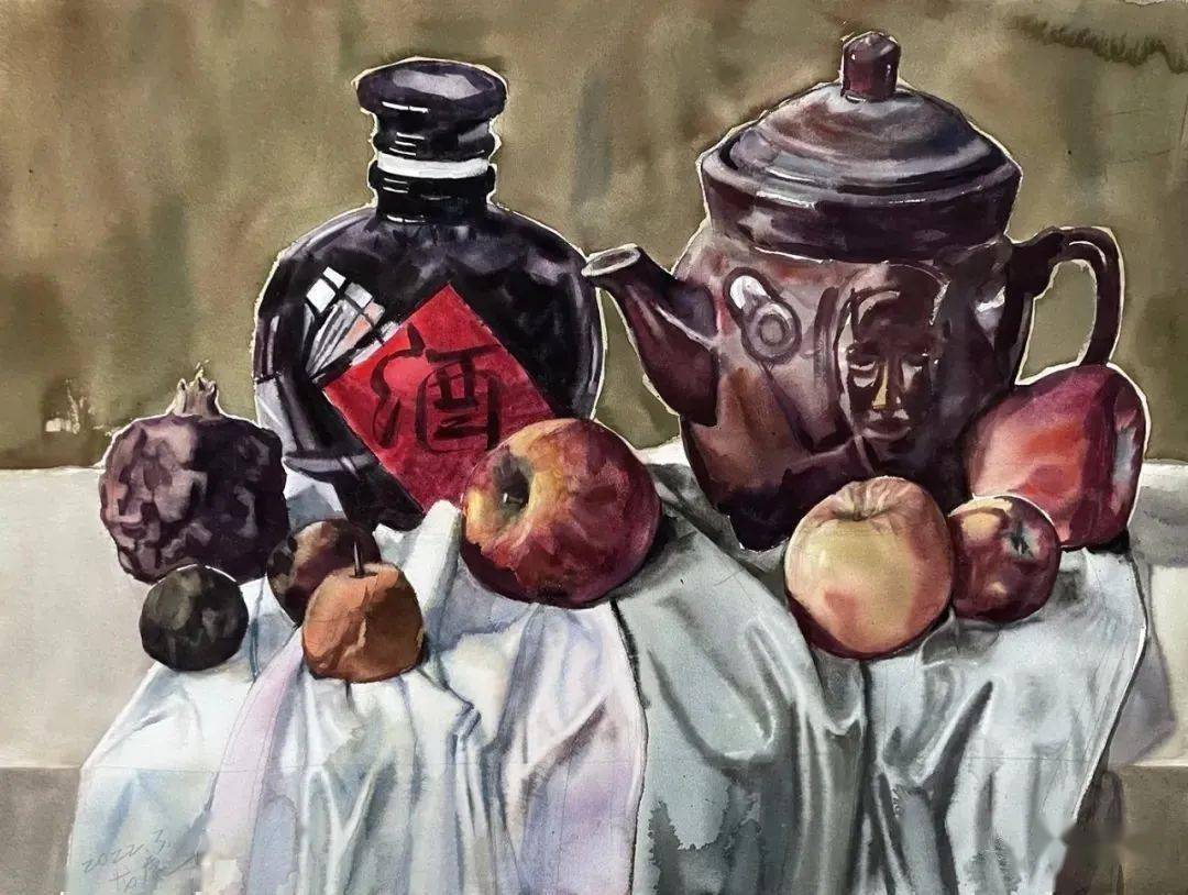 广美教授| 龙虎 · 2022水彩景物新作_美术家协会_广东省_肇庆