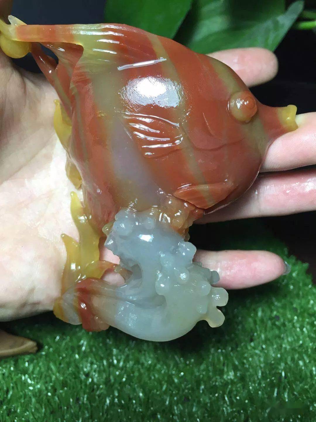 绝美无比—— 新疆三彩玉 !_和田玉_玉石_鄯善