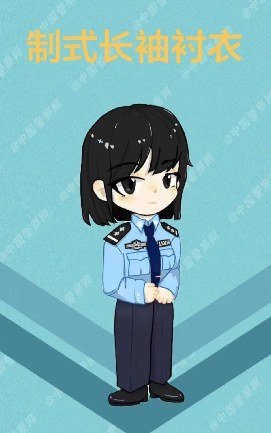 庄重和威严的形象警服象征警察的身份身着警服,警校生们担起肩上的