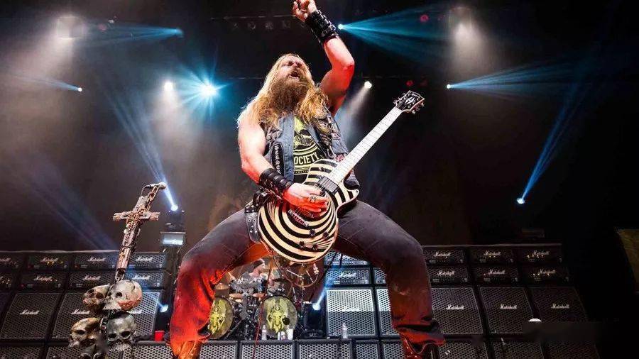 zakk wylde——"unholy" (black veil brides)metallica乐队吉他视腚