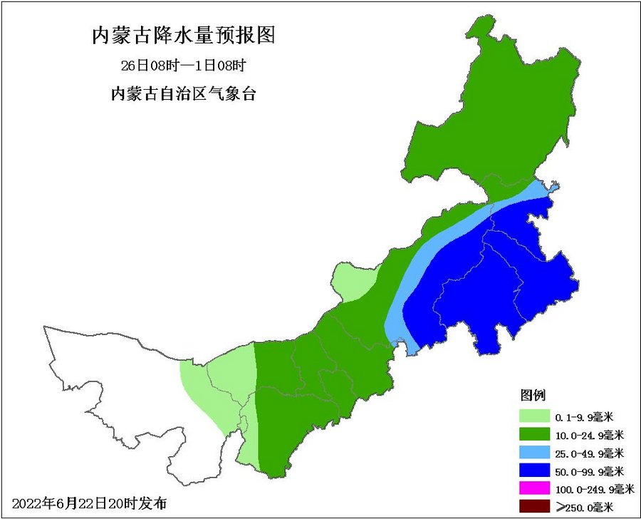 内蒙古自治区年降水量图片