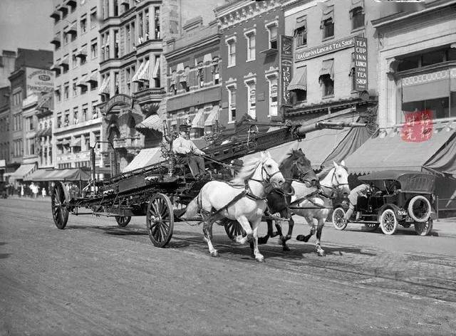 100年前的美国什么样呢._马车_华盛顿_中国