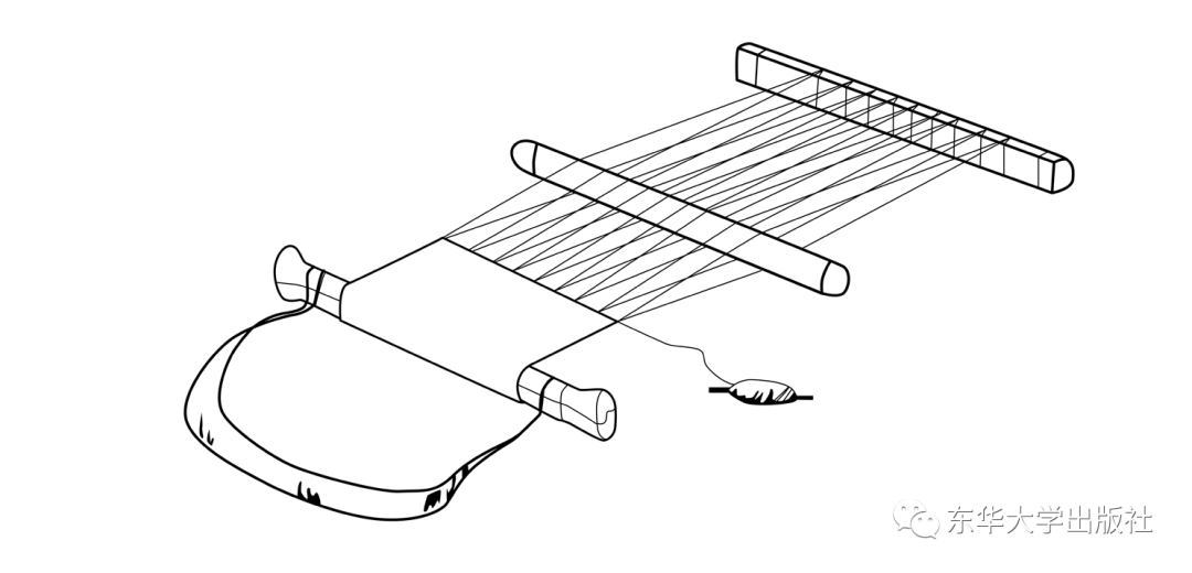 织布的梭子怎么画图片
