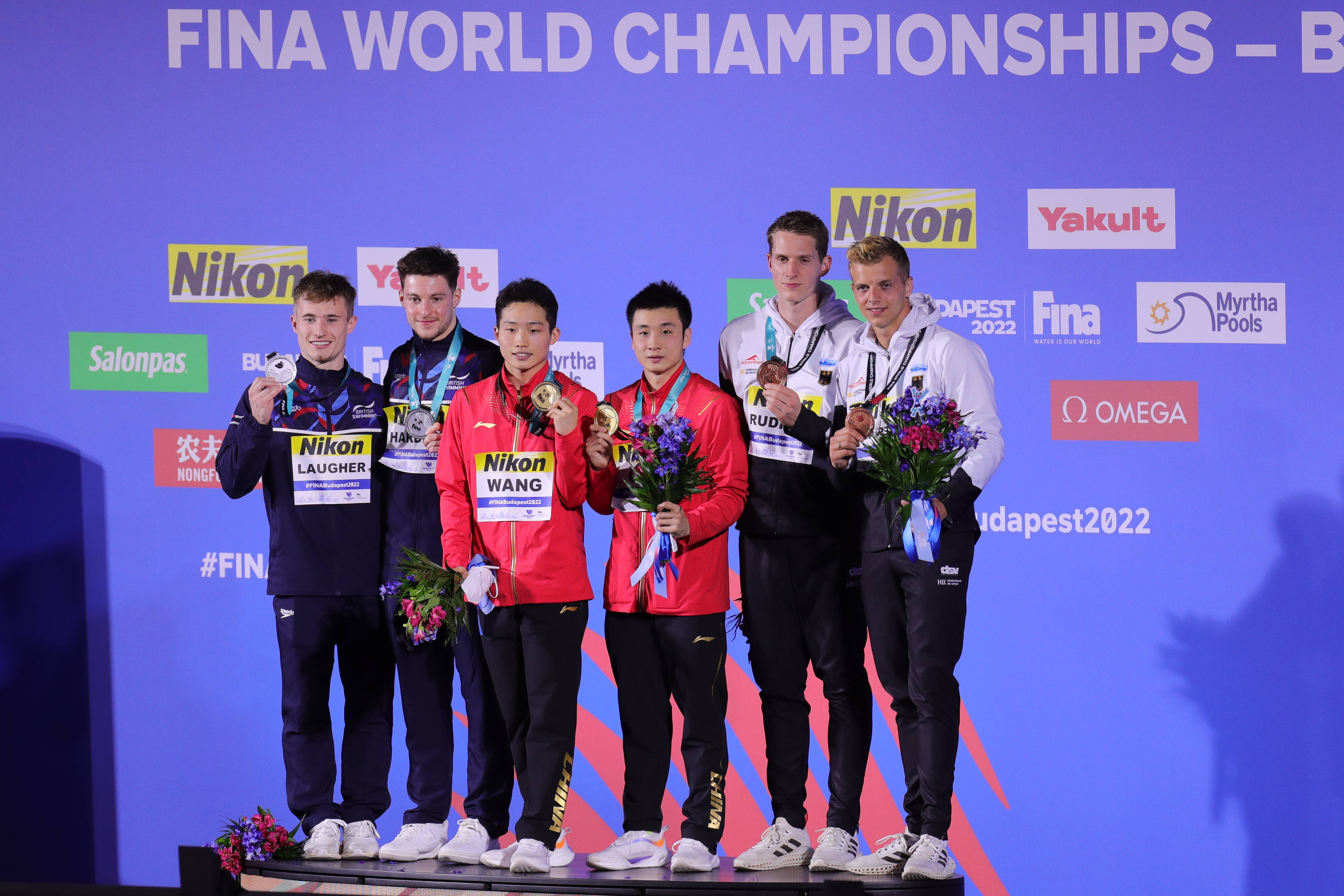 跳水——曹缘/王宗源获男子双人三米板冠军