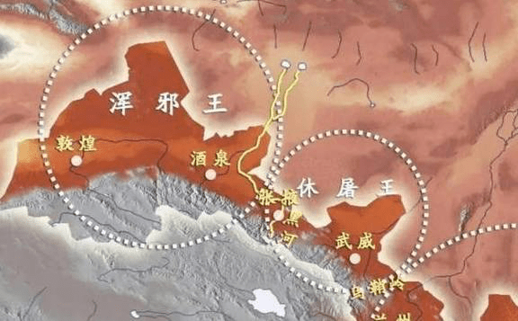 骑兵,迫使匈奴浑邪王率领数万人归降霍去病孤军深入,越居延,过小月氏