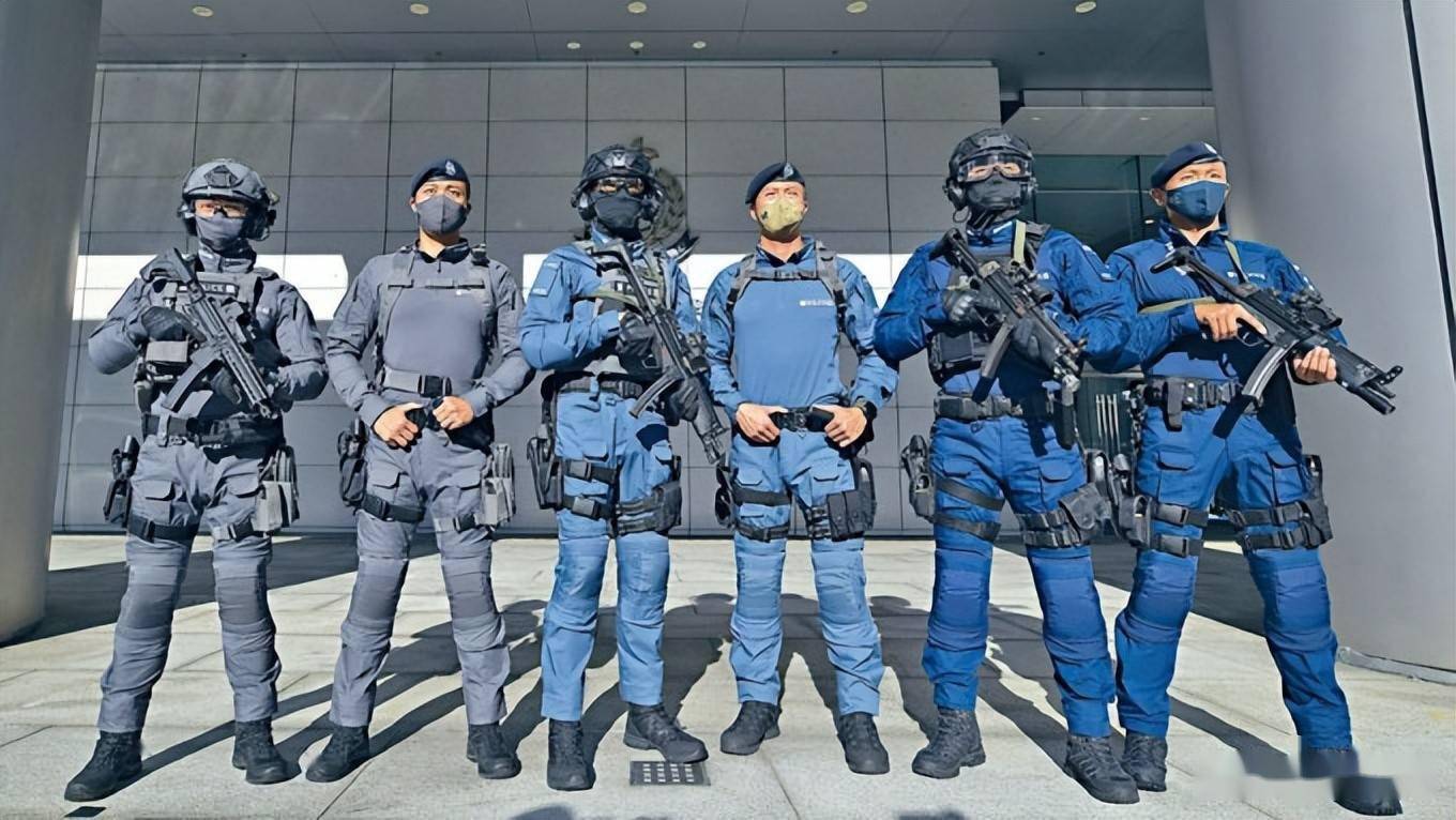 香港三反恐部队七一起换新制服_特警组_警方_特勤队