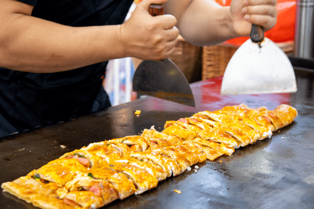 又一次爱上青阳夜市是因为这碗烤冷面