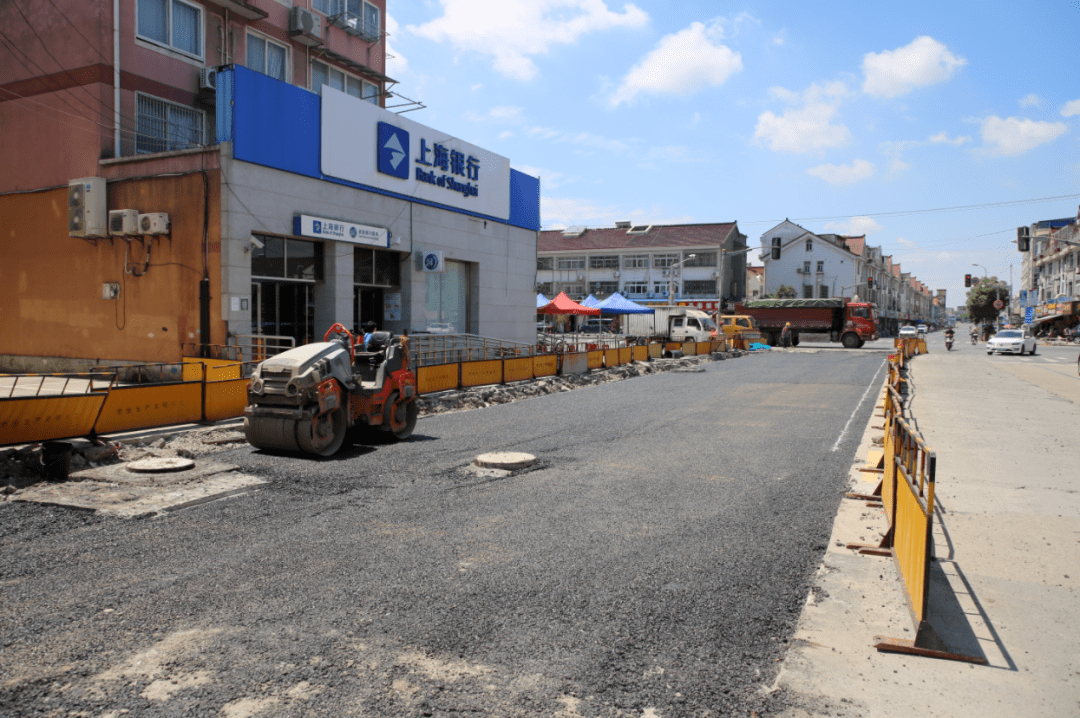 枫泾多个交通在建项目加快施工年内还将启动