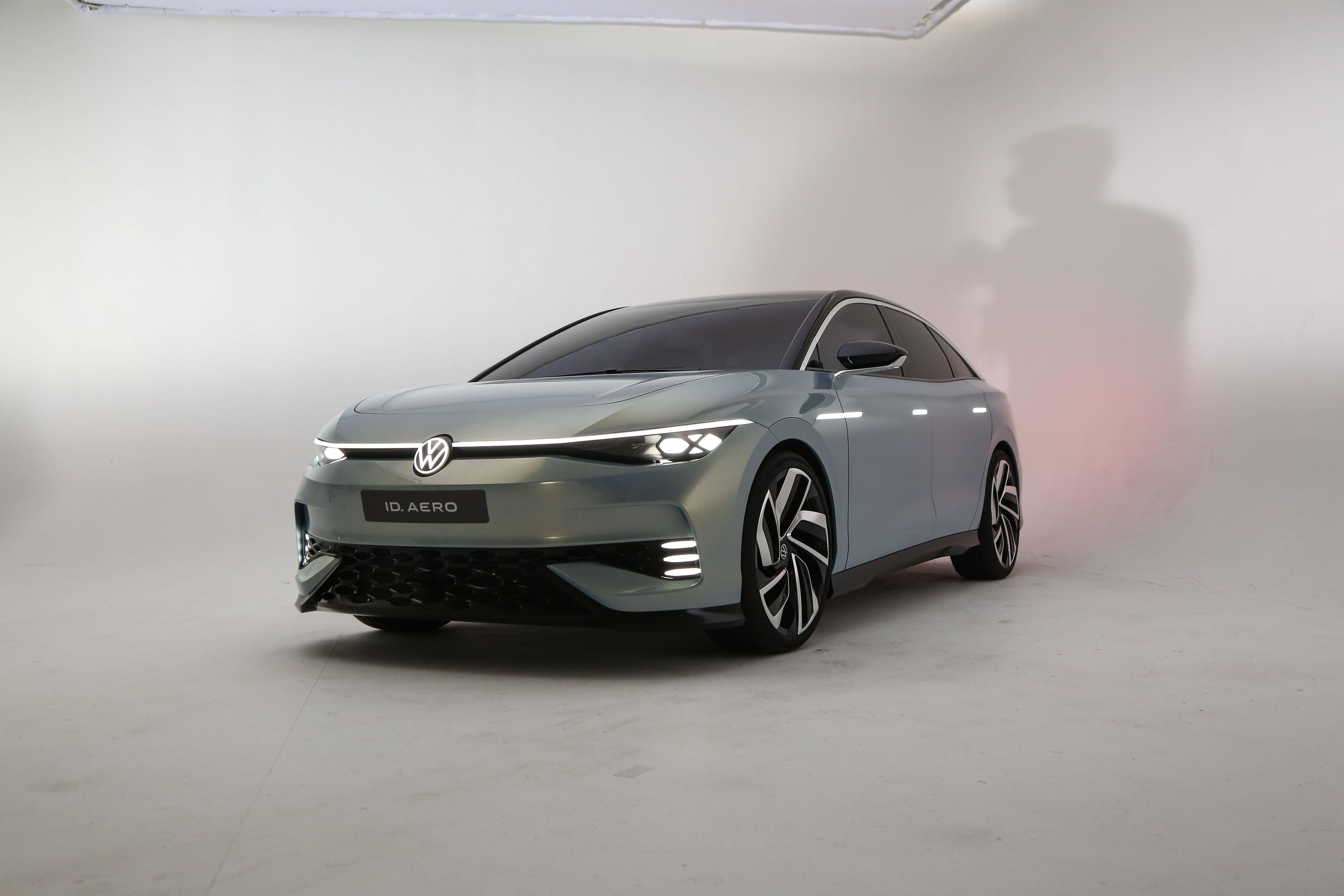 能否成为新能源赛道中的新宠实拍大众idaero概念车