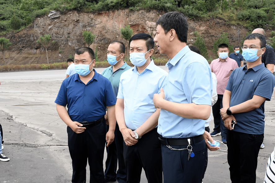 太原清徐县李福贵督导调研重点工程