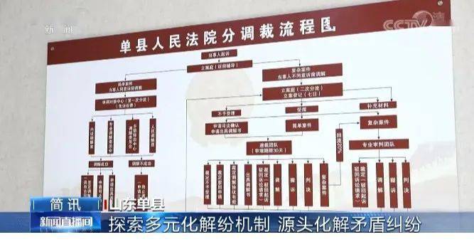 央视新闻报道单县法院诉源治理做法_纠纷_机制_工作