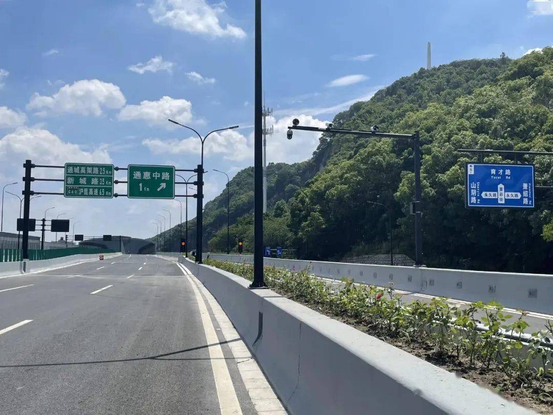 好消息彩虹快速路萧山段即将全线通车