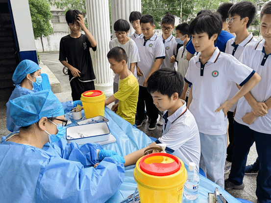 截止目前已完成县实验中学,张榜中学,刘河中学,蕲州中心小学