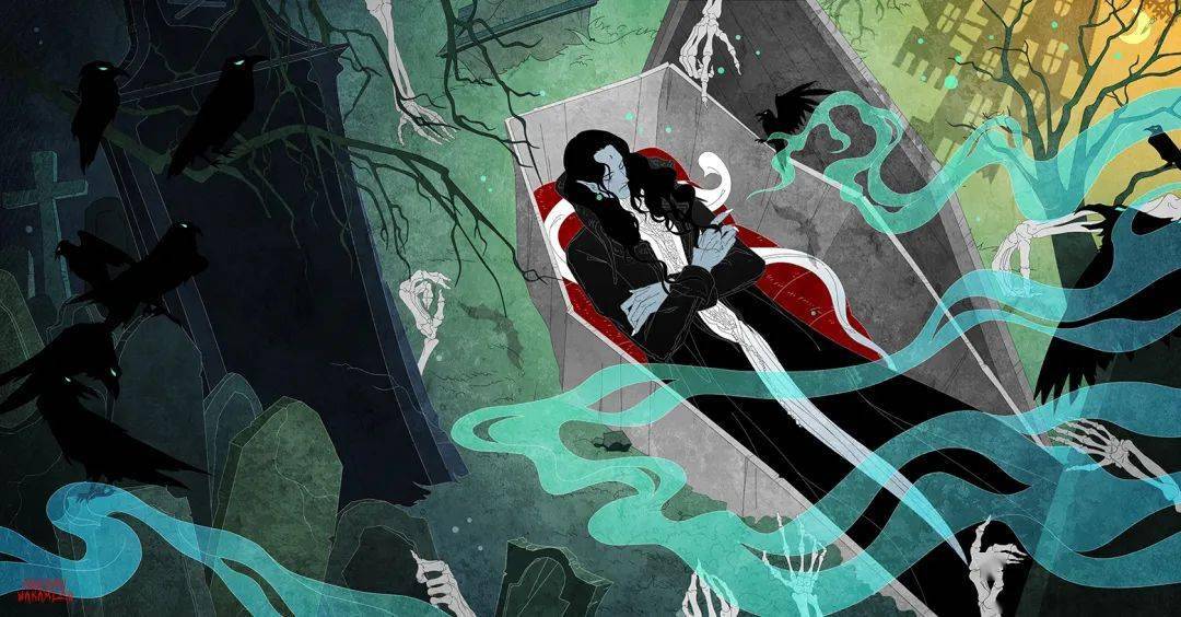 插画《白錦蚺の宿屋》《碧澤の鷔》《幻遊の金魚姫》《青蝶の舞》《雲