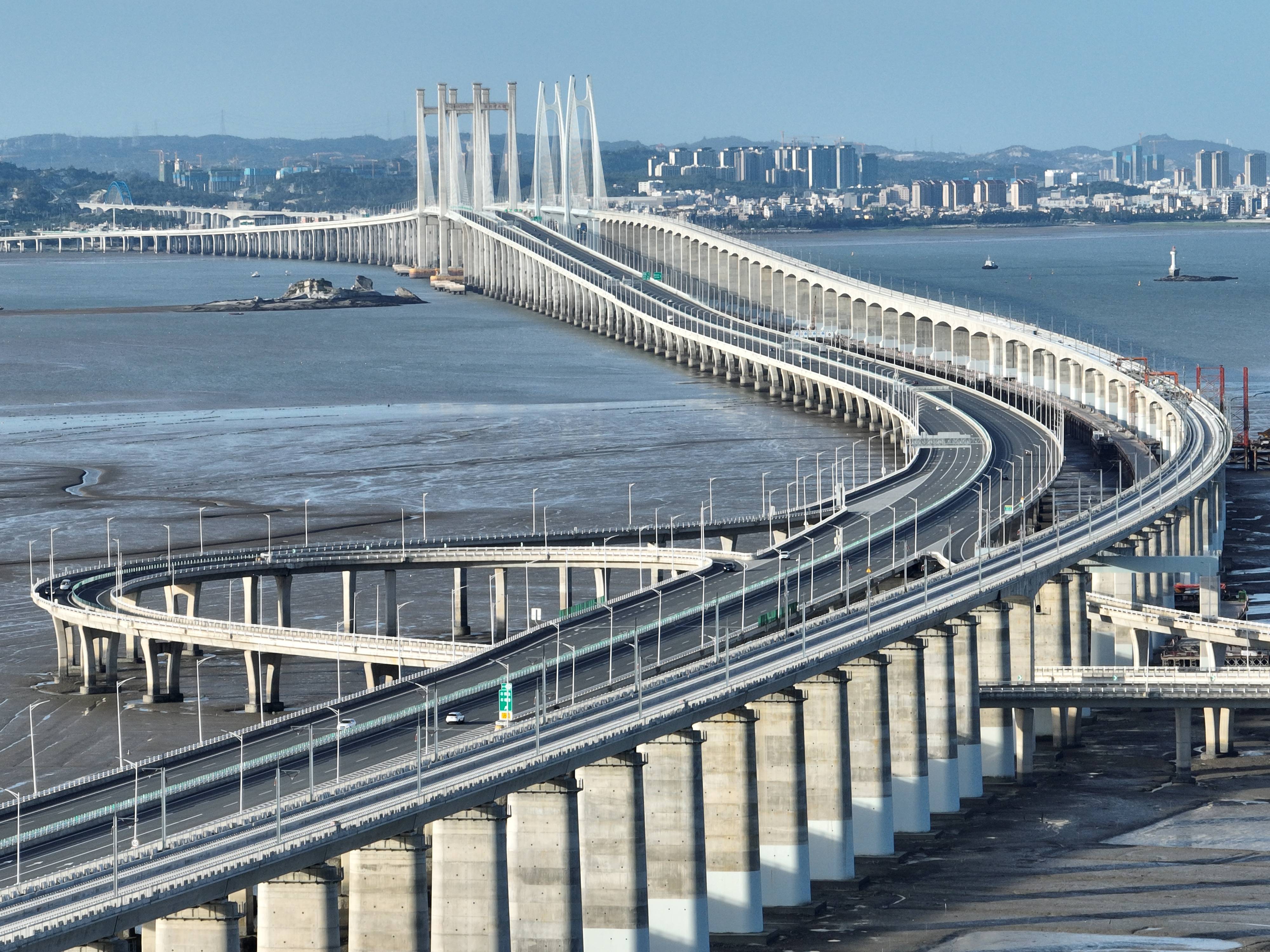 福建最长的跨海大桥图片