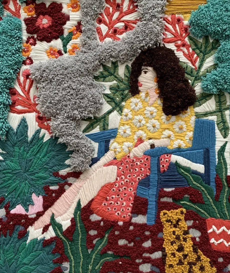 线像万千美术学院视觉传达设计1901班纤维艺术作品展