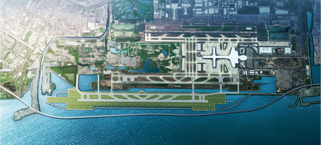 深圳机场跑道图图片