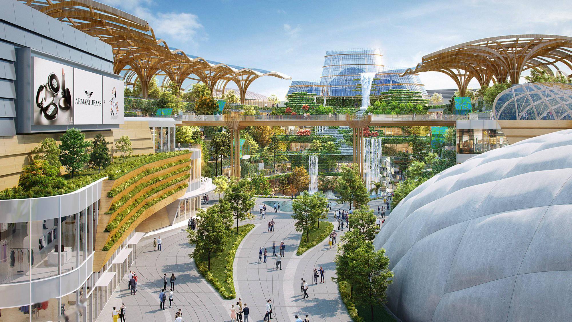 南昌全新滨水生态文旅商业综合体——华侨城欢乐象湖 / lla建筑设计