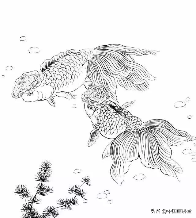 中国传统白描图谱以及白描知识及线描要求