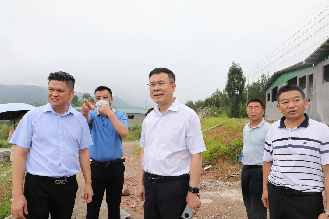 周乃松一行先后前往江山村,大黍村,溪坪村,托溪村