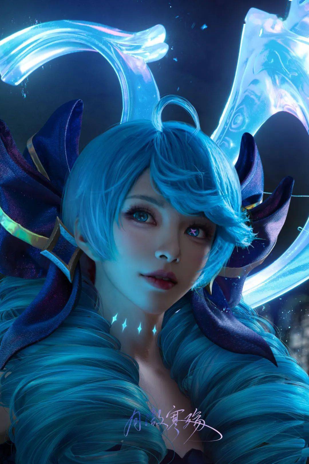 cosplay特辑丨《英雄联盟》灵罗娃娃·格温cos_线团_所有权_图文