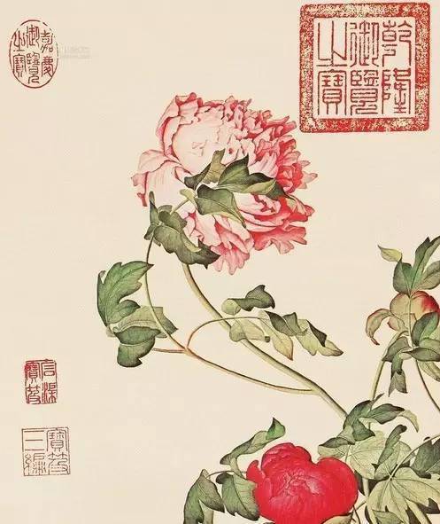 中国古美術・旧藏珍品・齐白石款・花卉画・宣紙・純手描き・掛軸・中堂畫・