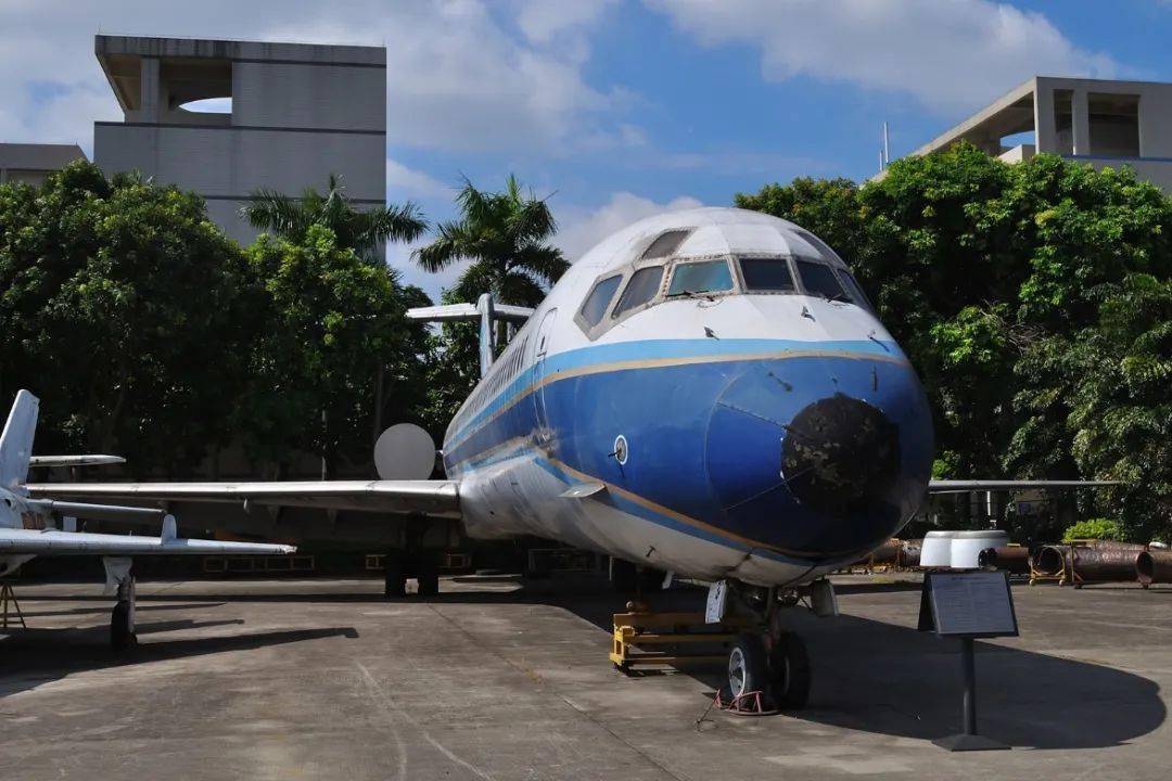 民航历史的活化石带你走进飞机博物馆广州民航学院3