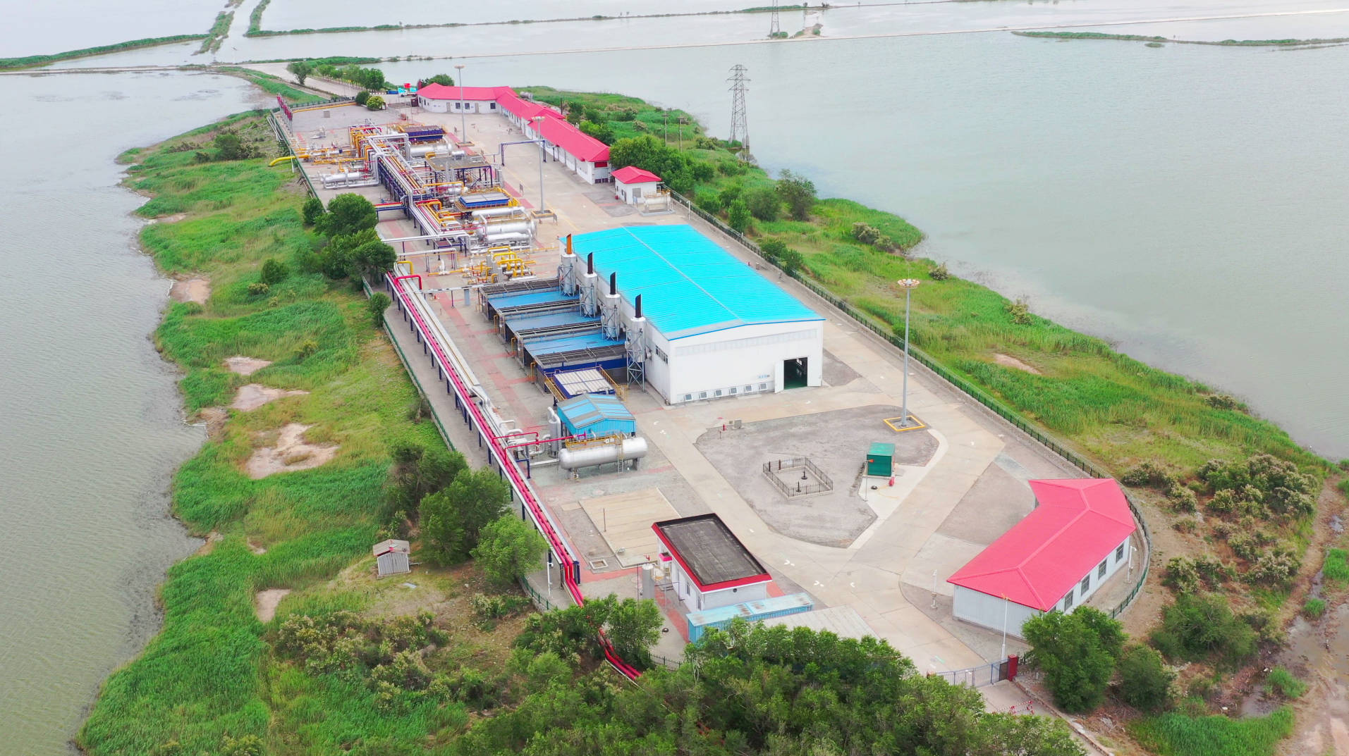 国内首座地下商业储气库注气量突破100亿立方米_新华社_照片_大港油田