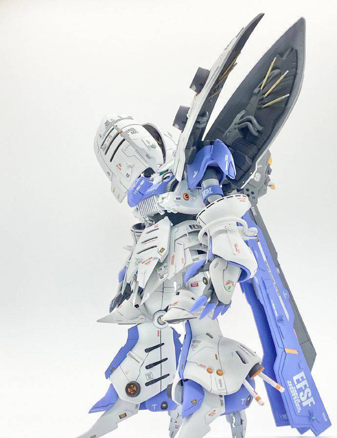 换色重涂加背包,机动战士高达卡碧尼模型改造_驾驶员_什么_部分