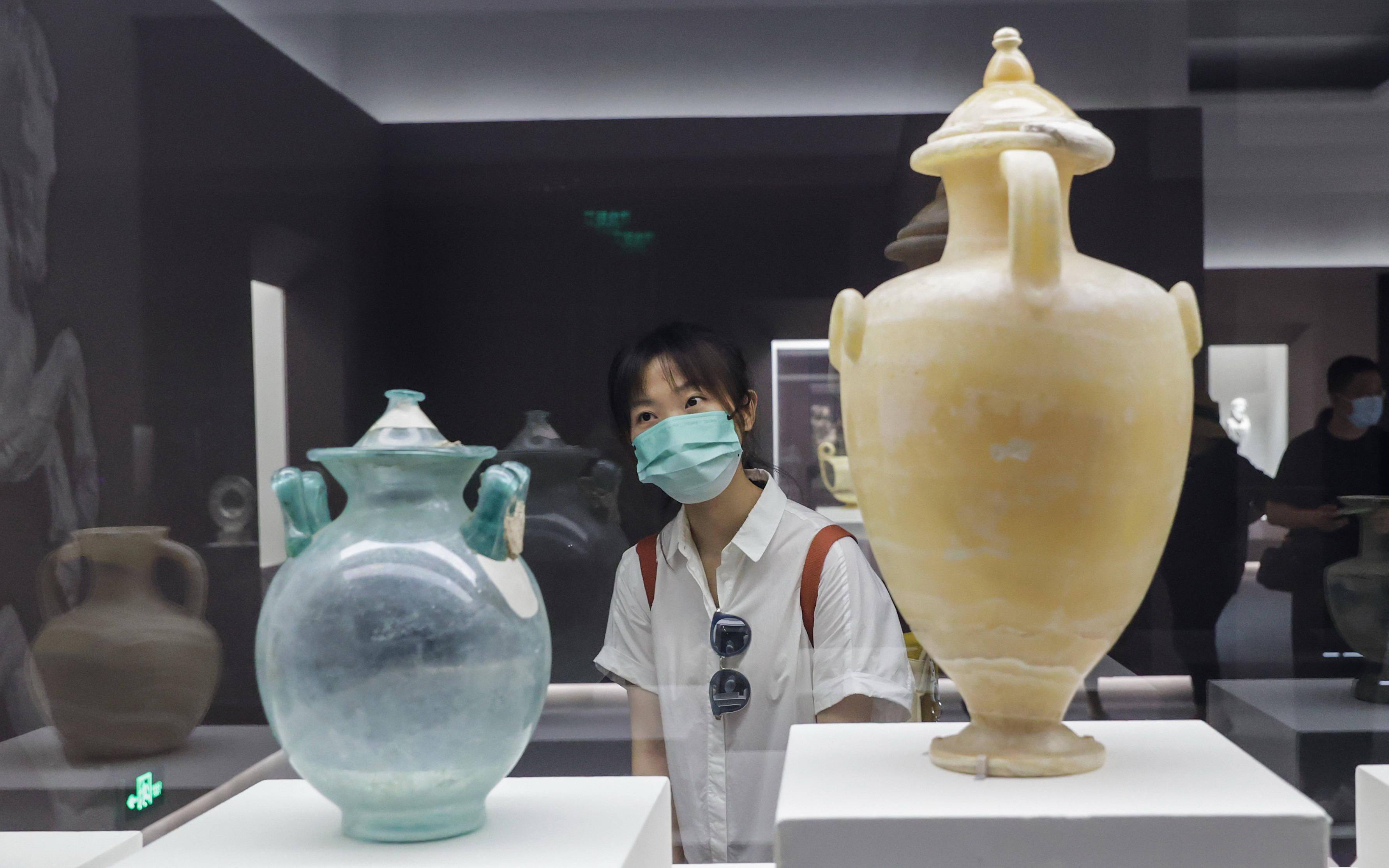 "意大利之源——古罗马文明展"亮相中国国家博物馆_展览_新华社_展品