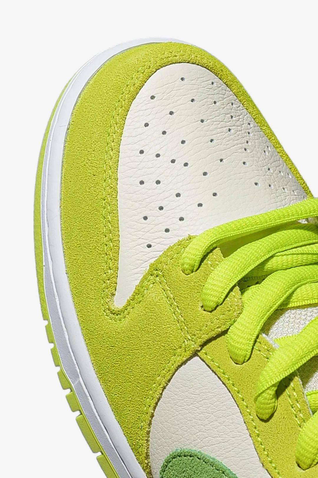 清新苹果nikesbdunklowgreenapple限量发售