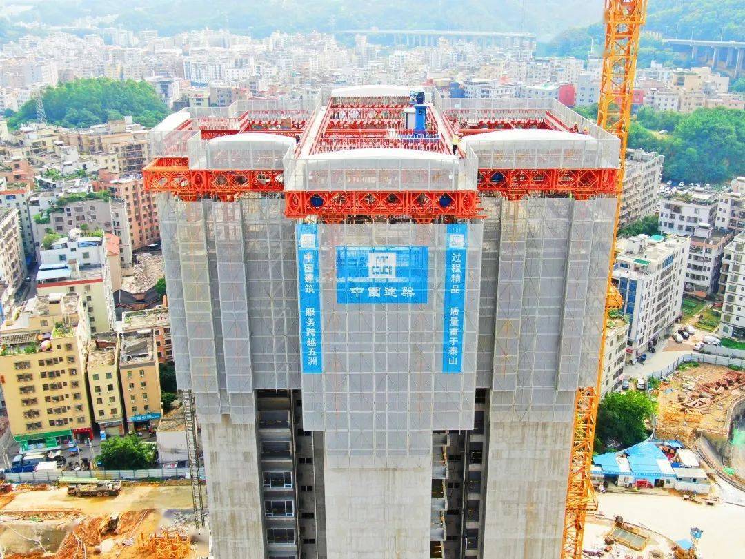 厉害了！中建三局“十大黑科技”亮相：空中造楼机、造墩机……_施工_集成_功能