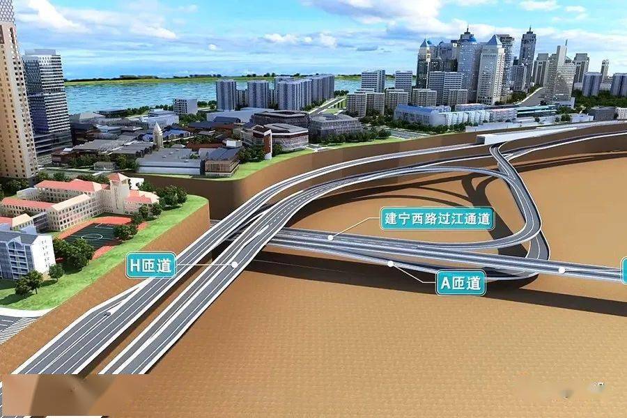 建宁西路过江通道规划图片