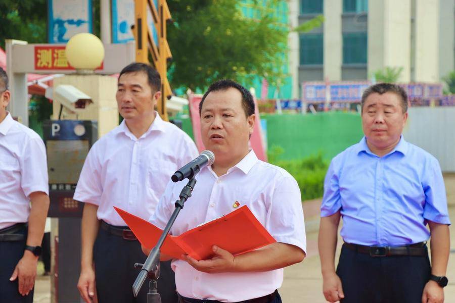 正式揭牌莒县三中南校区今秋开始招生招生范围划定