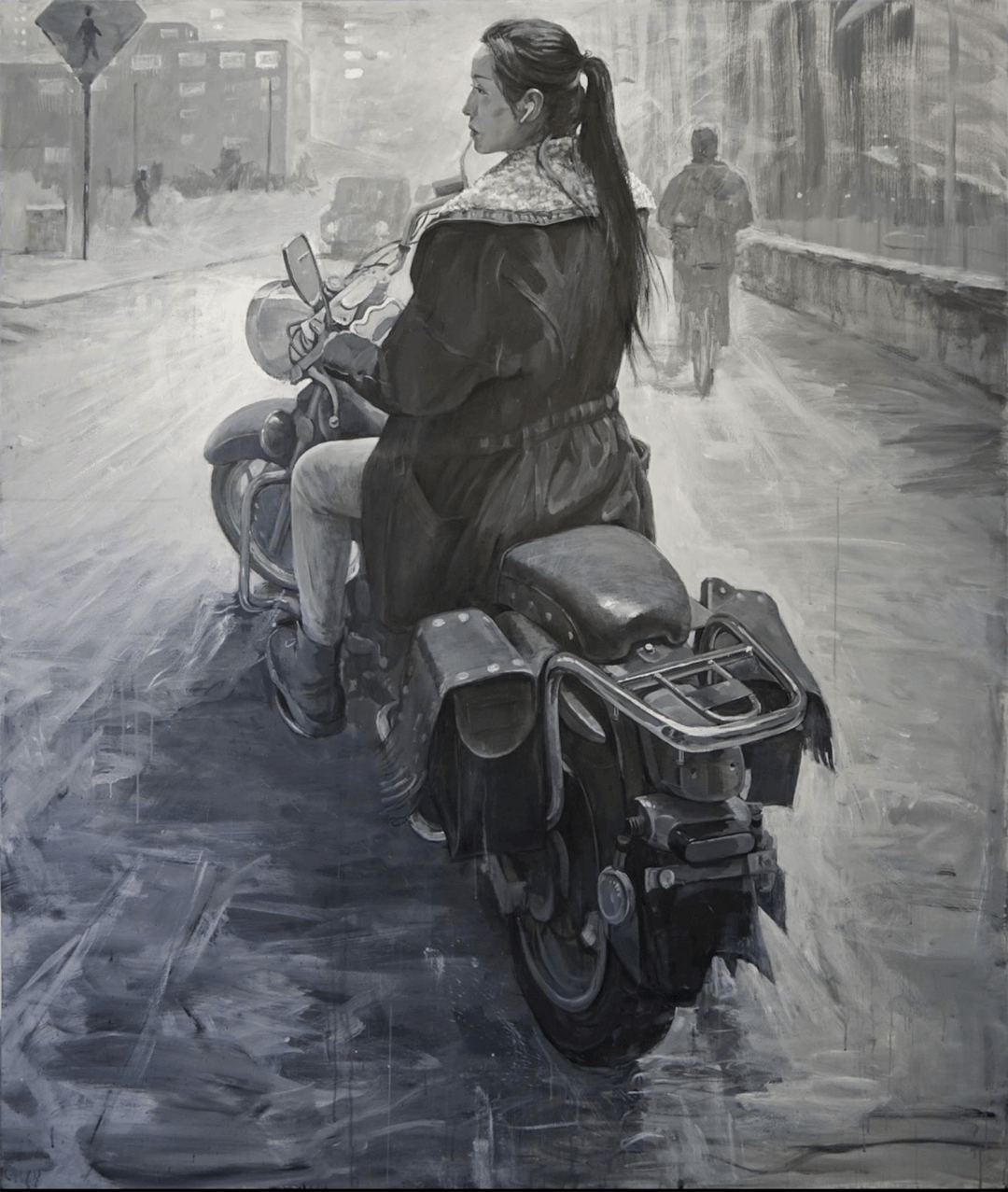 《空屋子里的背影》《远去的路人》《温柔的重庆森林》《后视镜》