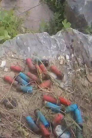 经核实,确定该物为五连发猎枪子弹,共计34颗