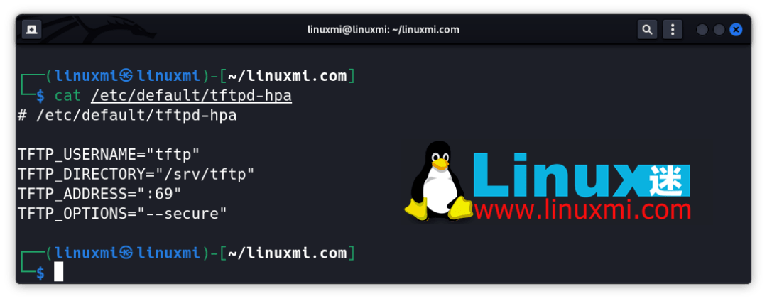 如何在 Linux 上设置古老简单的 TFTP 服务器