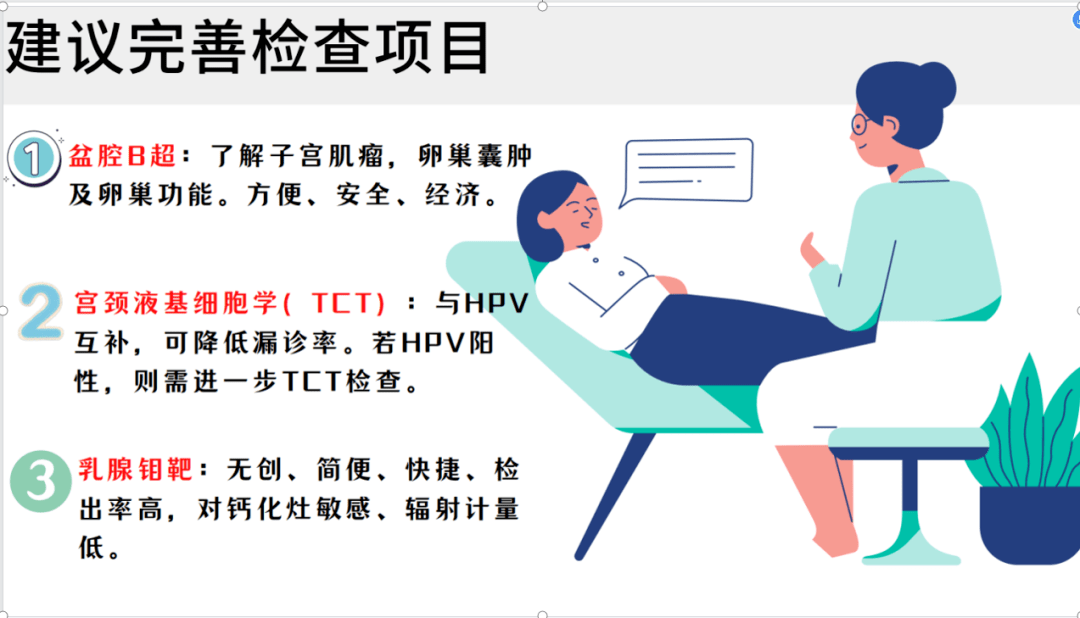 两癌筛查主要查什么图片