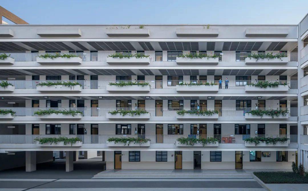 教学楼立面改造 08吴清山新建宿舍立面 08吴清山校园改扩建工程