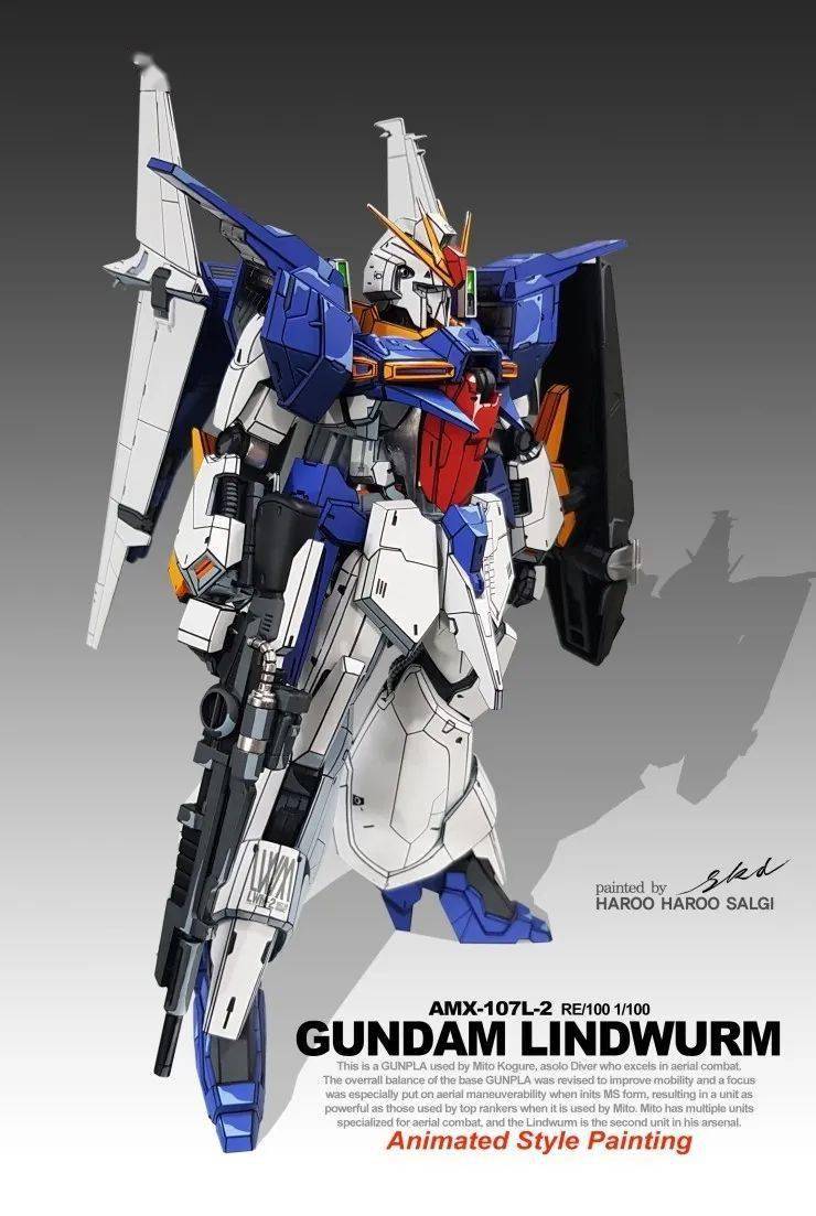 re林德虫高达的二次元涂装_公众_来稿_skd