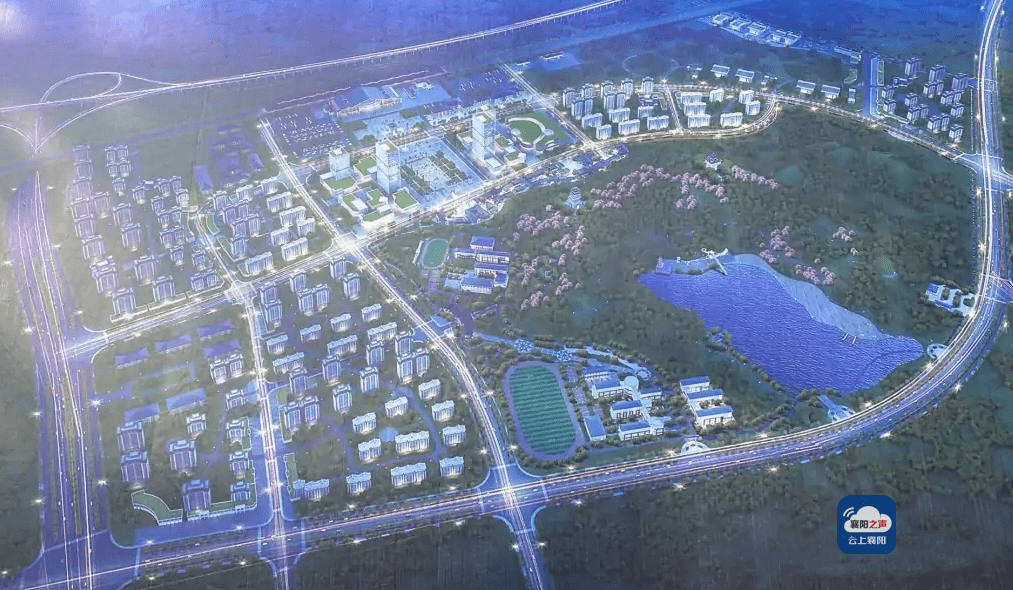 南漳县高铁小镇将建山体公园