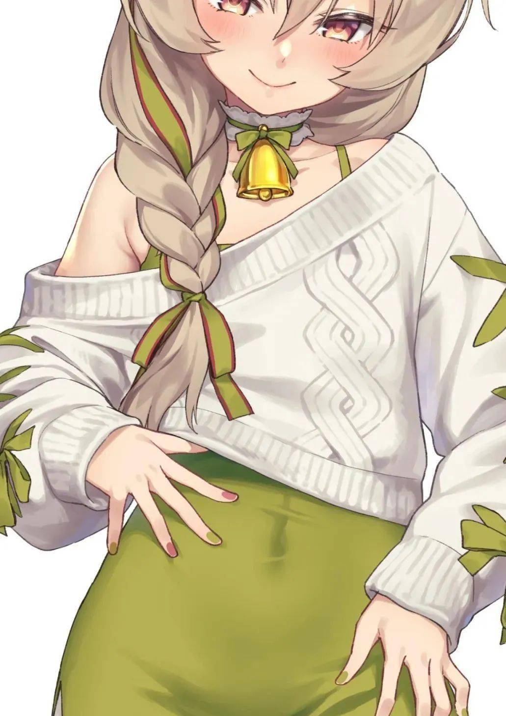 【盒娘】修身的衣服,隐约的肚脐