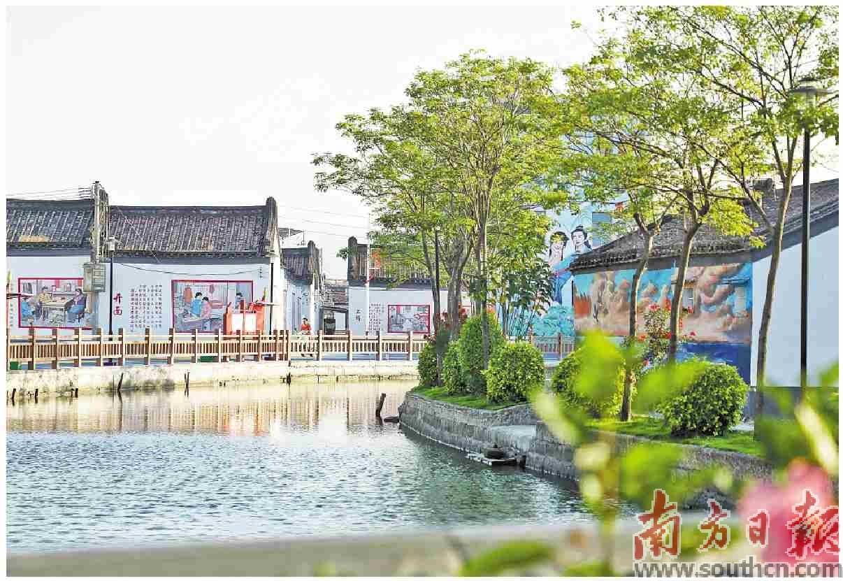 一带风光一带景 一廊洁净一廊美_乡村_走廊_陇田镇