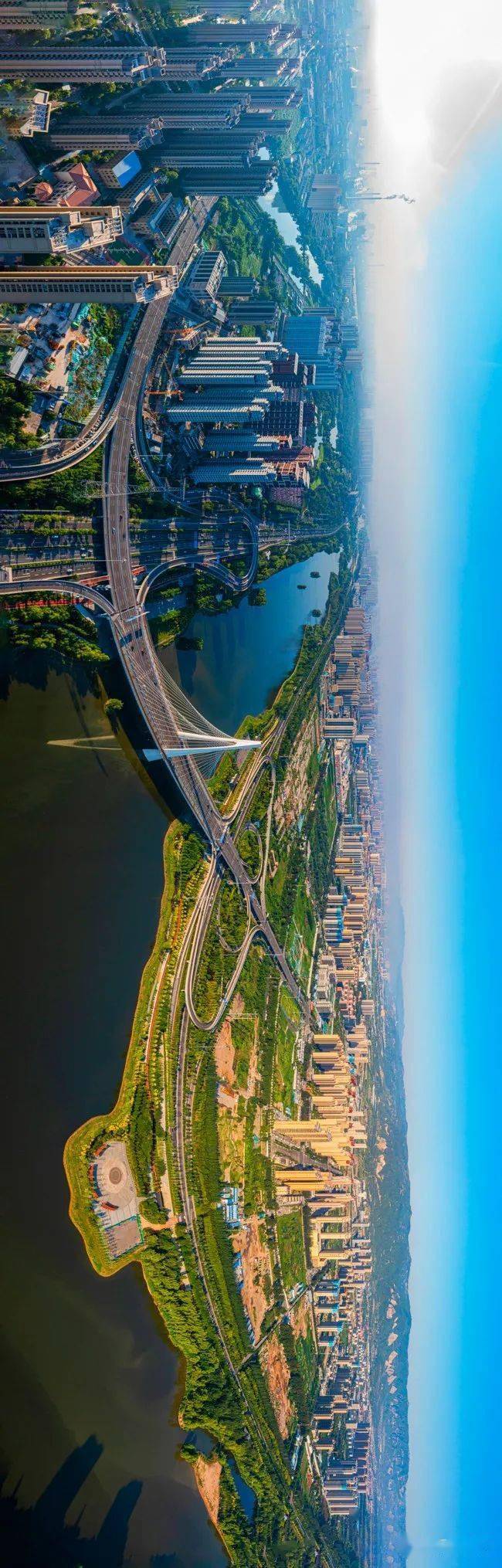 柴村桥景观柴村桥全景柴村桥瀑布景观柴村桥汾河湿地休闲婚纱基地柴村