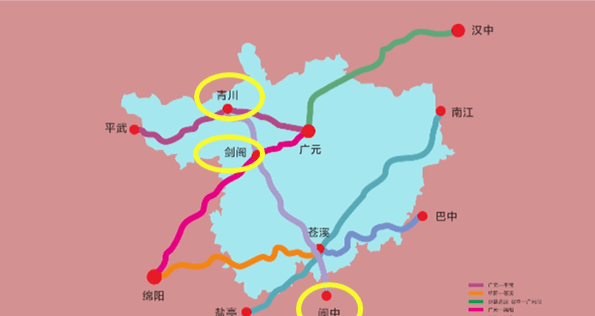 剑阁高速公路规划图片