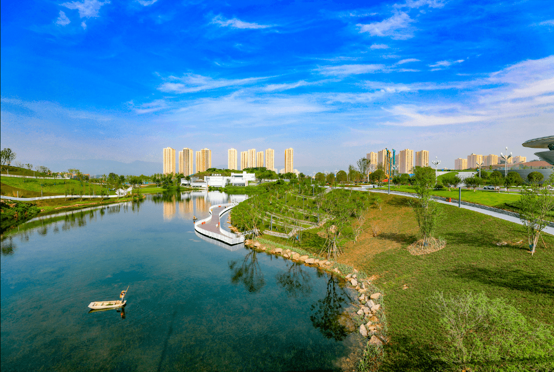 重庆高新区凤鸣湖公园图片