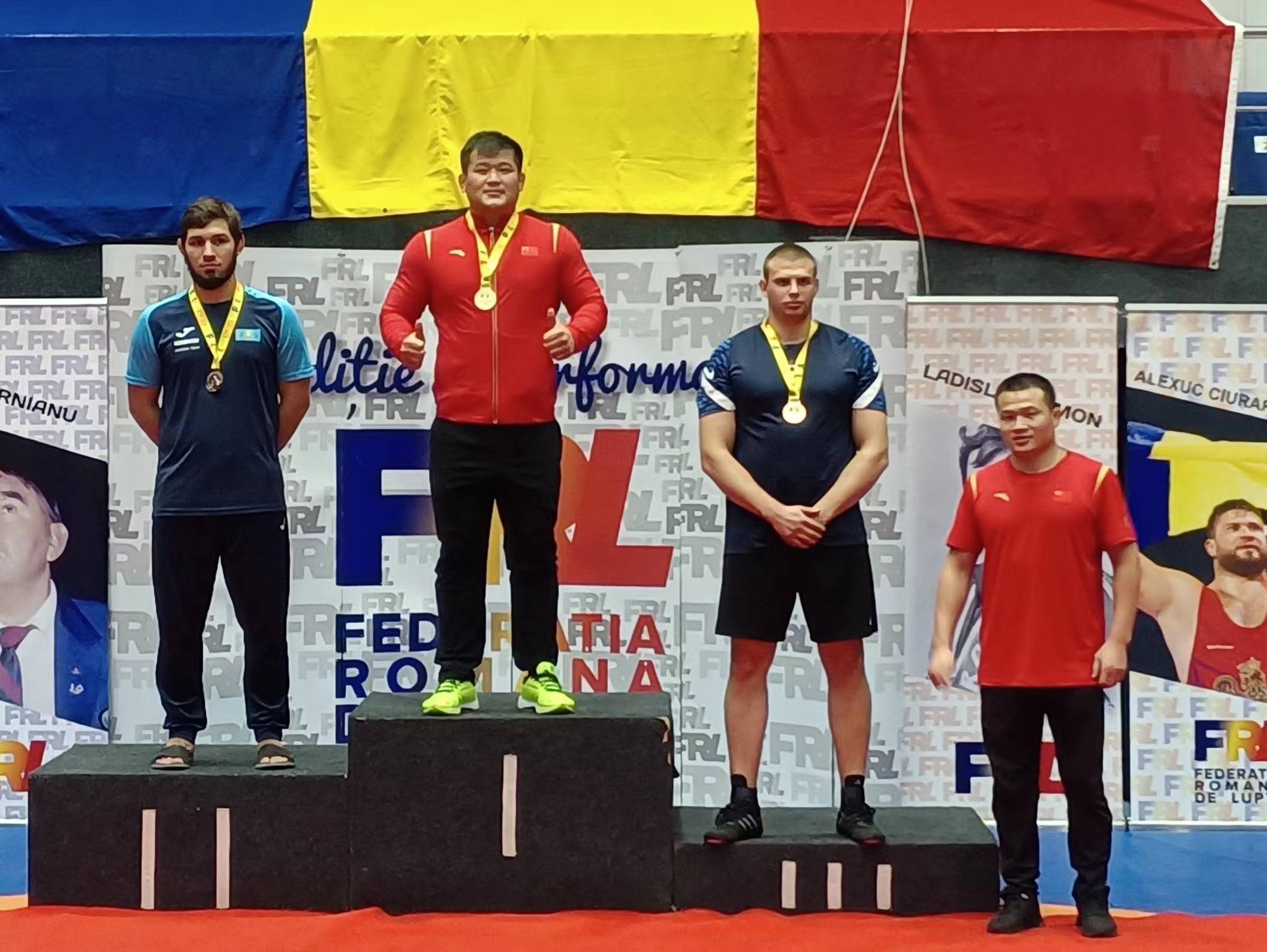 国际摔跤a级赛罗马尼亚站收官中国队再添3金1银1铜